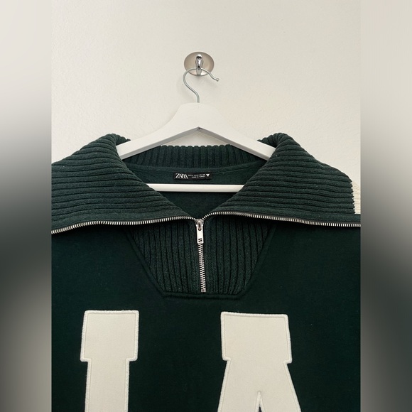 Zara LA Quarter-Zip Sweatshirt - Picture 3 of 5